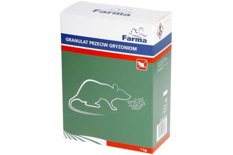 Granulat na myszy i szczury 1 kg Farma - TraktorParts.pl - 1