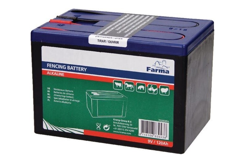 Bateria alkaliczna 9V 120Ah - TraktorParts.pl - 1
