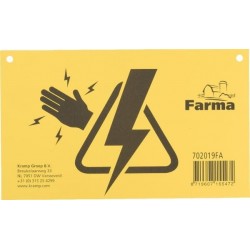 Tabliczka ostrzegawcza - TraktorParts.pl - 1