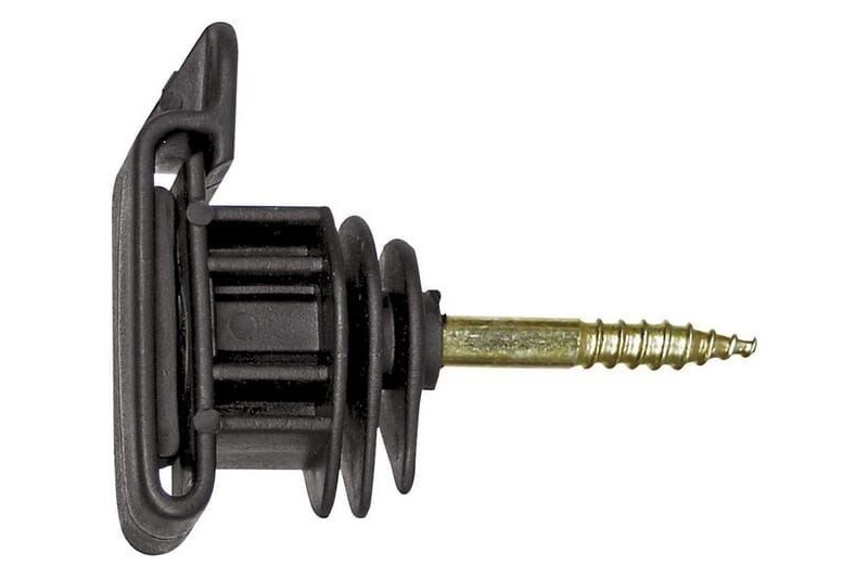 Izolator do taśmy z wkrętem do drewna - TraktorParts.pl - 1